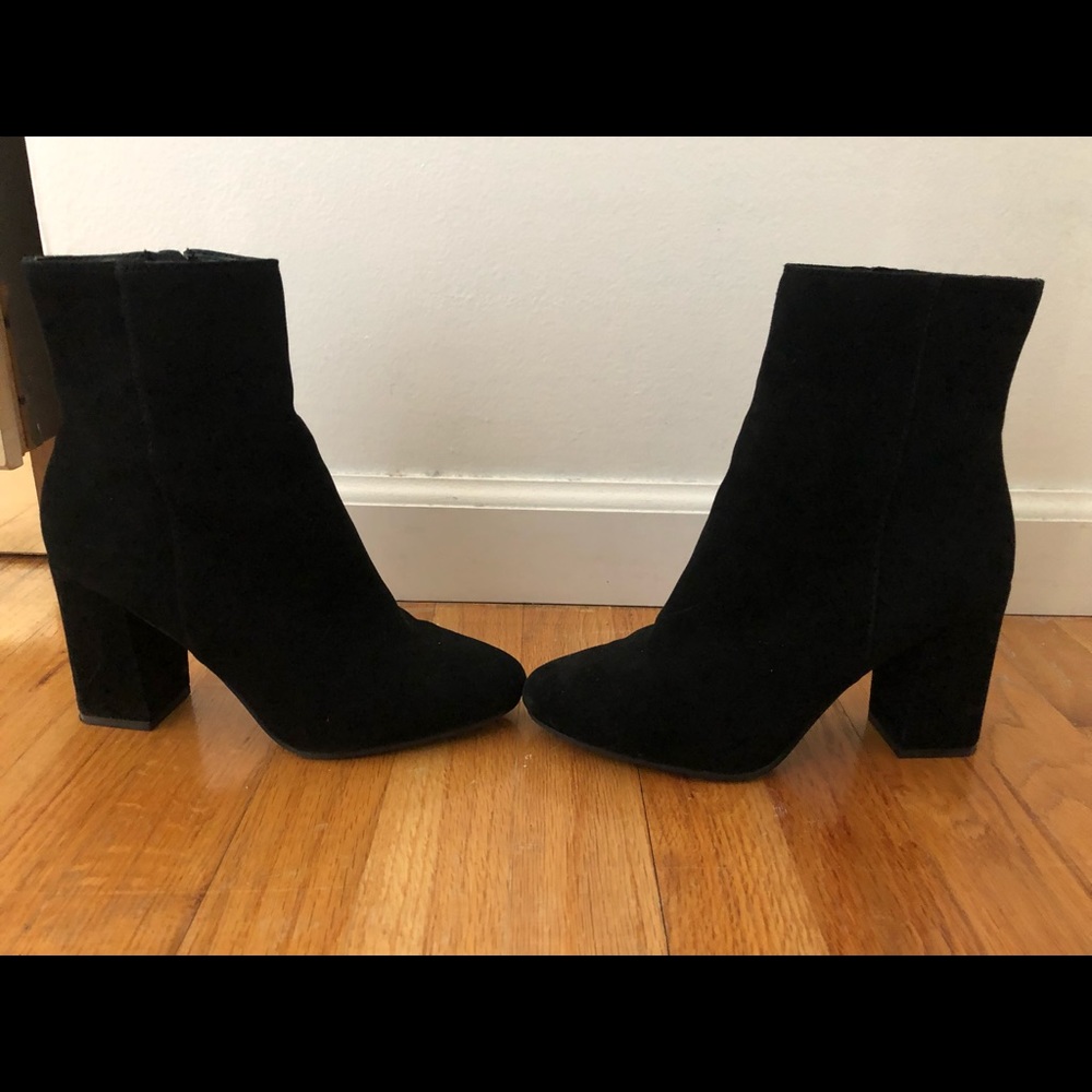 Lucky brand heeled booties